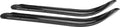1/4" Kawasaki Black Ski Skin - Pair
