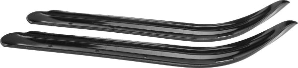 1/4" Kawasaki Black Ski Skin - Pair