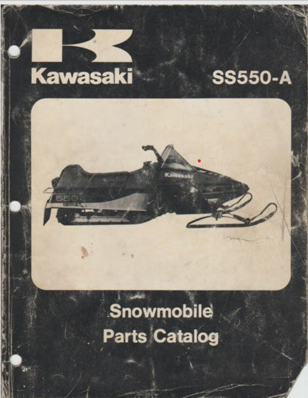 Kawasaki Interceptor 550 Part Manual - 99960-3513-PDF